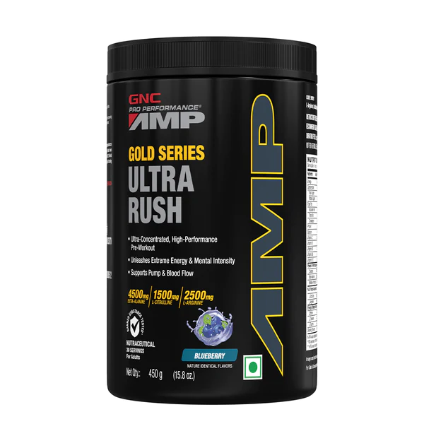 Gnc Amp Gold Series Ultra Rush Pre 30 Servings